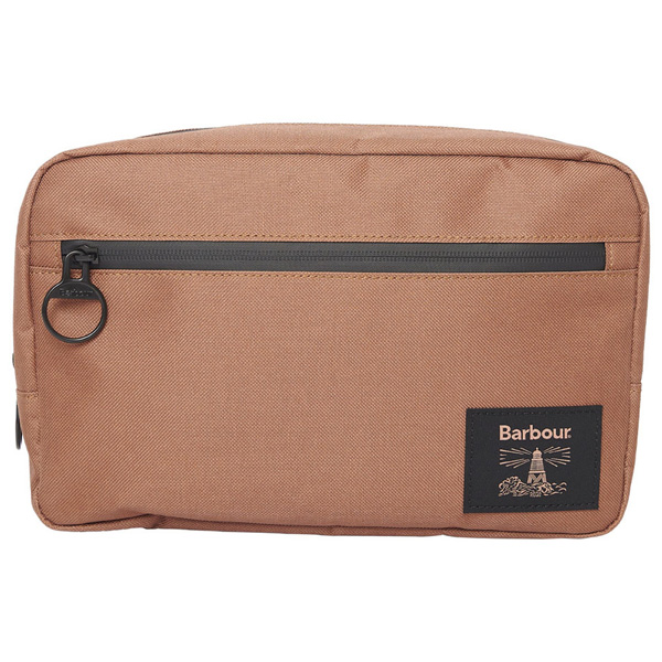 Barbour Field Washbag - Olive or Tan 2 Barbour Field Washbag - Tan/Black