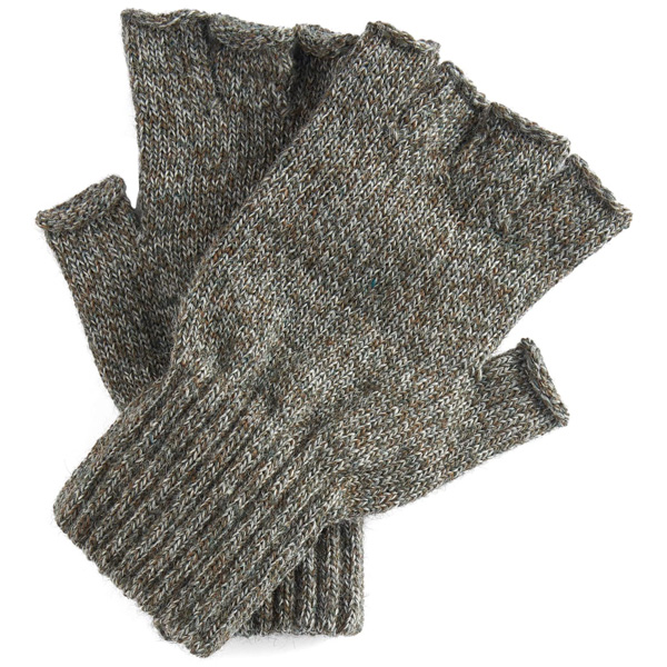 Barbour Fingerless Gloves - Various Colors 2 Barbour Fingerless Gloves - Green
