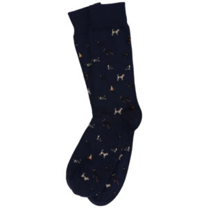 Barbour Mavin Socks - Mid Blue/Dog
