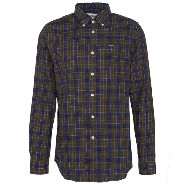 Barbour Lanark Tailored Long-Sleeved Shirt - Classic Tartan or Green Loch 1 Barbour Lanark Tailored Long-Sleeved Shirt - Classic Tartan
