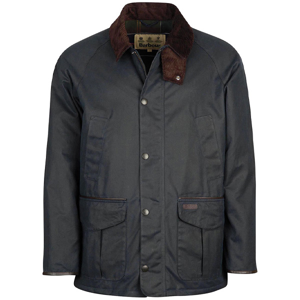 Barbour Stratford Wax Jacket - Navy 1 Barbour Stratford Wax Jacket - Navy
