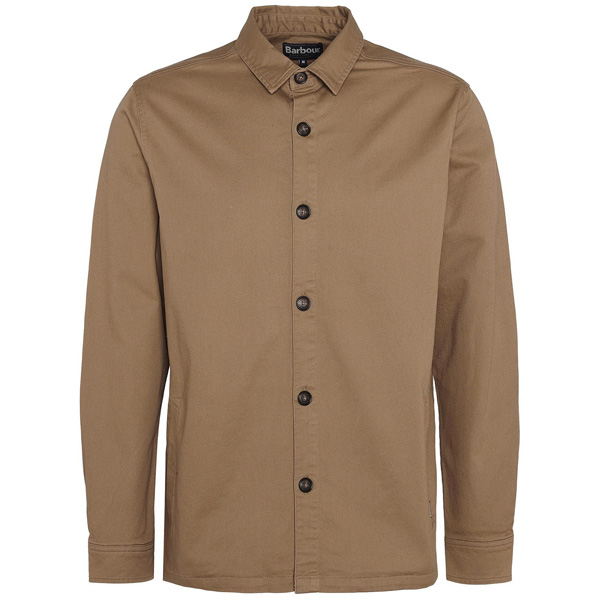 Barbour Ruxton Tailored Overshirt - Stone 1 Barbour Ruxton Tailored Overshirt - Stone