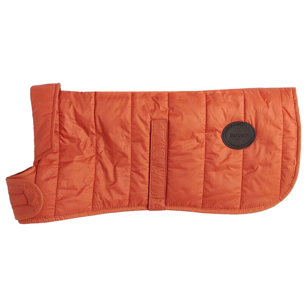 Barbour Baffle Quilted Dog Coat - Evergreen or Ginger 2 Barbour Baffle Quilted Dog Coat - Ginger
