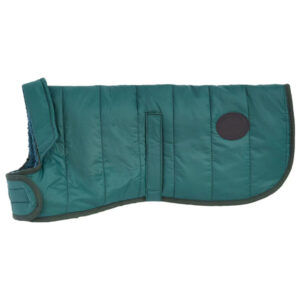 Barbour Baffle Quilted Dog Coat - Evergreen