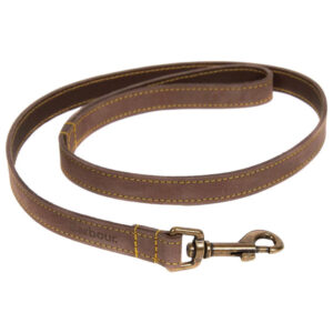 Barbour Leather Dog Lead - Brown