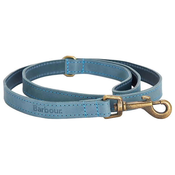 Barbour Leather Dog Lead - Various Colors 2 Barbour Leather Dog Lead - Classic Blue