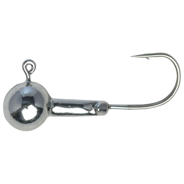 Leland’s Lures Double Cross Jigheads, 1/16oz - Nickel 1 Leland's Lures Double Cross Jigheads - Nickel