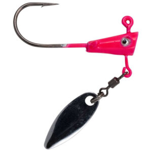 Leland's Lures Fin Spin Jigheads - Pink