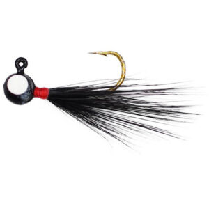 Leland's Lures Pop-Eye Jig Lures - Black