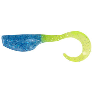 Leland's Lures Crappie Magnet Slab Curly Fishing Lures - Mermaid