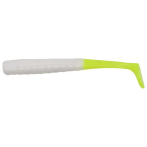 Leland's Lures Crappie Magnet Tiny Dancer Fishing Lures - White/Chartreuse