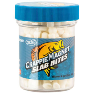 Leland's Lures Crappie Magnet Slab Bites - White