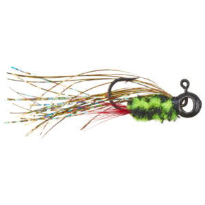 Leland's Lures Eye Hole Bream Boss Scent Holder Jig Lures - Catalpa