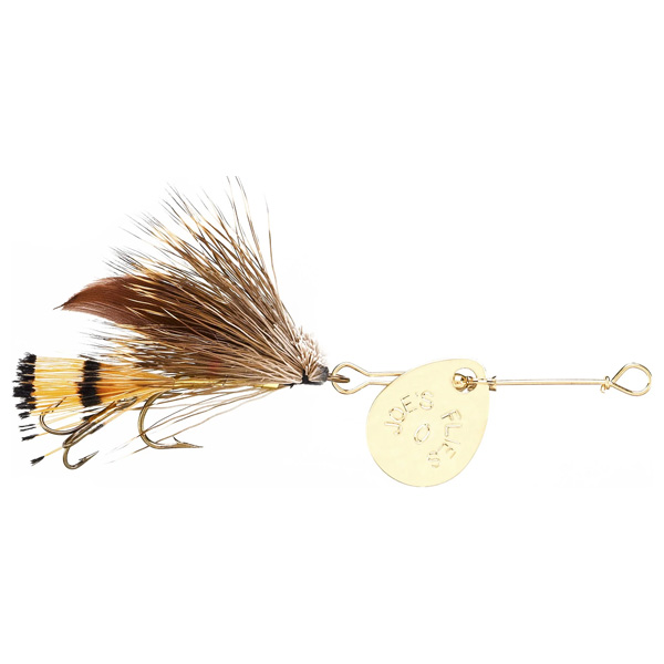 Joe's Flies Short Striker Classic Inline Spinner Lure, #10 - Muddler 1 Joe's Flies Short Striker Classic Inline Spinner Lure - Muddler