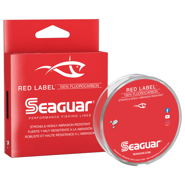 Seaguar Red Label Fluorocarbon Mainline Freshwater Fishing Line, 20lb 1 Seaguar Red Label Fluorocarbon Mainline Freshwater Fishing Line