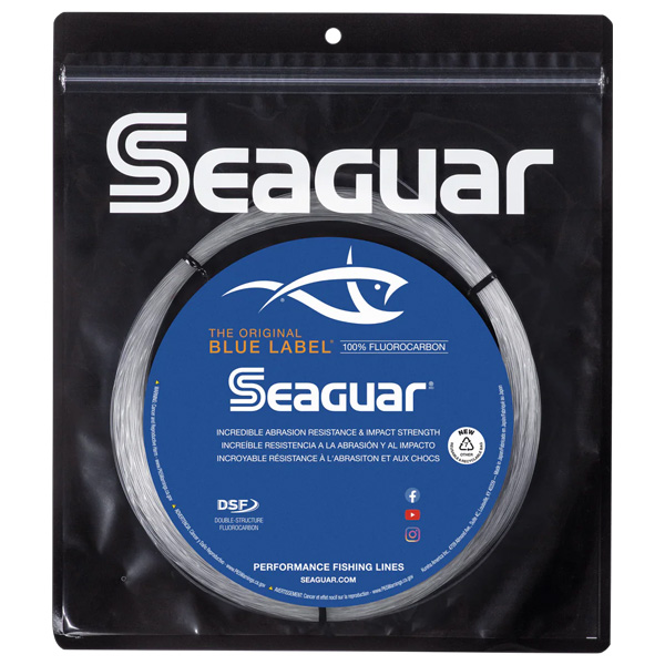 Seaguar Big Game Blue Label Fluorocarbon Coil Leader, 220lb 1 Seaguar Big Game Blue Label Fluorocarbon Coil Leader