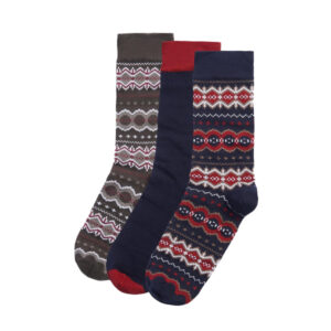 Barbour Fairisle Sock Gift Box