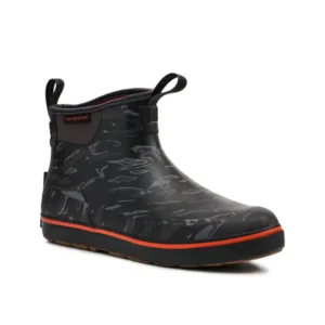 Grundens DECK BOSS ANKLE BOOT Black Beard Camo
