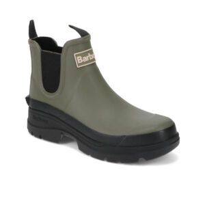 Barbour Nimbus Ankle Wellingtons - Olive/Black