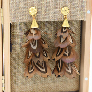 BRACKISH MARJAN STATEMENT EARRINGS