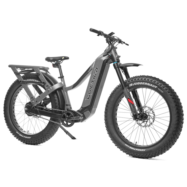 QuietKat Apex XD Electric Hunting Bike - Charcoal 1 QuietKat Apex XD Electric Hunting Bike - Charcoal