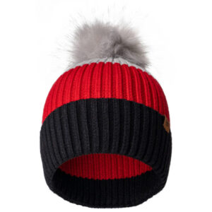 Britt's Knits Wonderland Collection Kid's Pom Hat - Gray