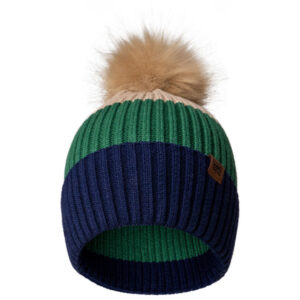 Britt's Knits Wonderland Collection Kid's Pom Hat - Tan