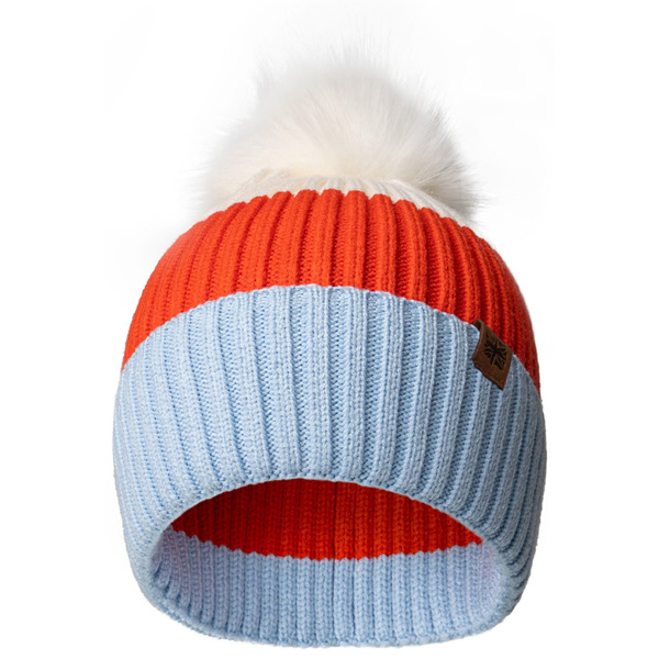 Britt's Knits Wonderland Collection Kid's Pom Hat - White 1 Britt's Knits Wonderland Collection Kid's Pom Hat - White