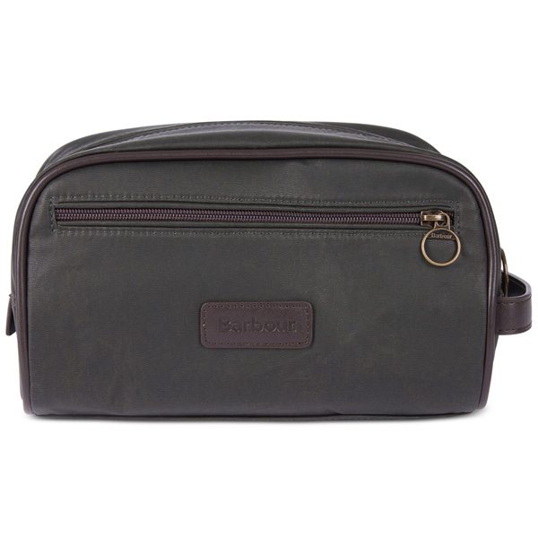 Barbour Wax Washbag 1 Barbour Wax Washbag