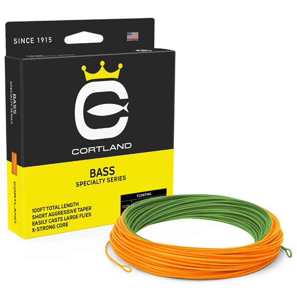 Cortland Line Company Specialty Series Bass Taper Fly Fishing Line, WF6F 1 Cortland Line Company Specialty Series Bass Taper Fly Fishing Line