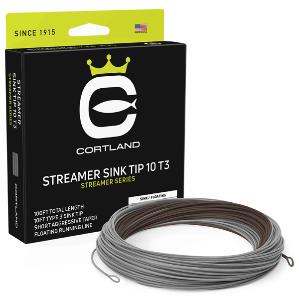 Cortland Line Company Streamer Sink Tip 10 T3 Fly Fishing Line, WF7S/F 1 Cortland Line Company Streamer Sink Tip 10 T3 Fly Fishing Line