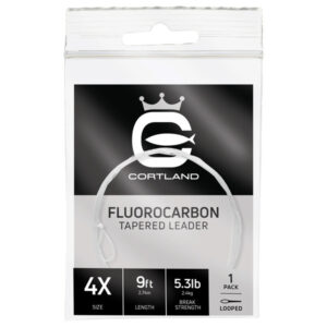 Cortland Line Company Fluorocarbon Tapered Leader