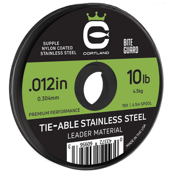 Cortland Line Company Tie-Able Stainless Steel Leader Material, 20lb 1 Cortland Line Company Tie-Able Stainless Steel Leader Material
