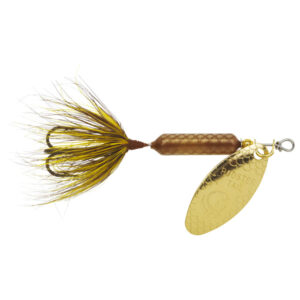 Yakima Bait Original Rooster Tail Treble Fishing Lure - Grasshopper
