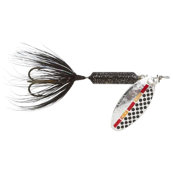 Yakima Bait Original Rooster Tail Treble Fishing Lure, 1/16oz - Tinsel Leech 1 Yakima Bait Original Rooster Tail Treble Fishing Lure - Tinsel Leech