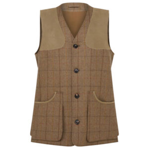 Purdey Men's Tweed Sporting Vest - Morar