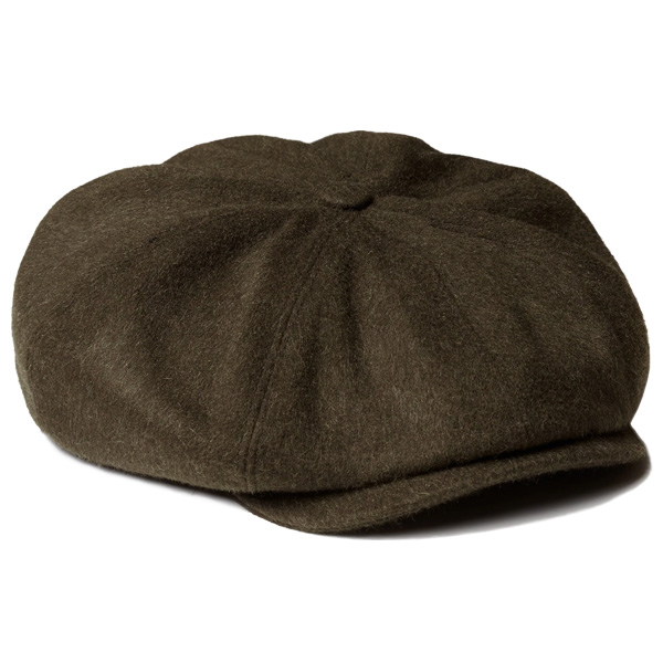 Purdey Dalby Loden Bakerboy Cap - Taupe 1 Purdey Dalby Loden Bakerboy Cap - Taupe