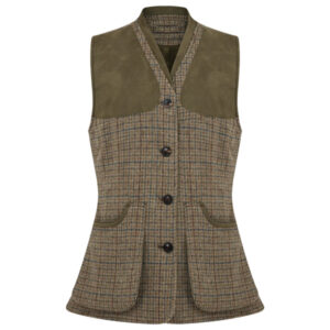 Purdey Women's Tweed Sporting Vest - Maree