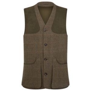 Purdey Men's Tweed Sporting Vest - Morlich
