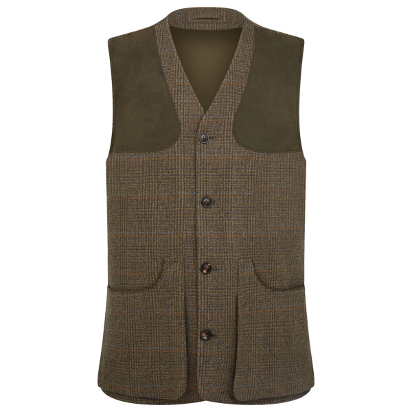Purdey Men's Tweed Sporting Vest - Morlich 1 Purdey Men's Tweed Sporting Vest - Morlich