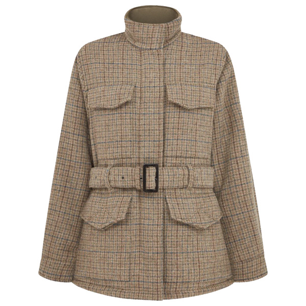Purdey Women's Tweed Belted Jacket - Maree 1 Purdey Women's Tweed Belted Jacket - Maree