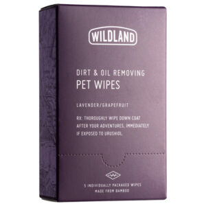 Wildland Protection Dirt and Oil Removing Pet Wipes