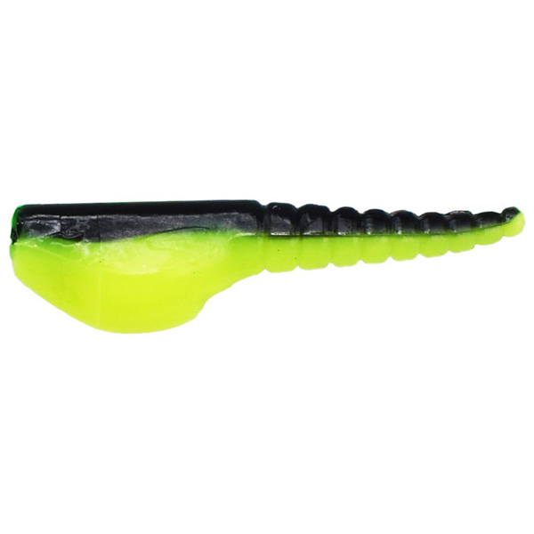 Leland's Lures Crappie Magnet Roo Fishing Lures - Black Chartreuse 1 Leland's Lures Crappie Magnet Roo Fishing Lures - Black Chartreuse