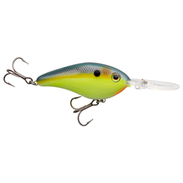 Strike King 6XD Elite Crankbait Hard Bait Lure - Chartreuse Sexy Shad 2.0 1 Strike King 6XD Elite Crankbait Hard Bait Lure - Chartreuse Sexy Shad 2.0