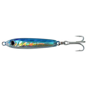 Game On! EXO Jig Lure with Treble Hook - Electric Blue