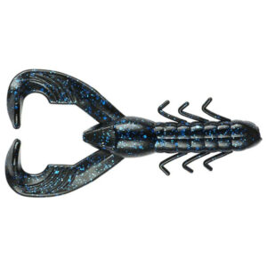 Lurenet YUM Christie Craw Fishing Lures - Black/Blue Flake