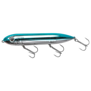 Heddon Saltwater Super Spook Fishing Lure - Blue Chrome