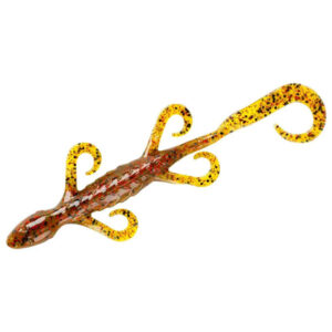 Lurenet YUM Lizard Soft Bait Lures - Watermelon/Red Flake