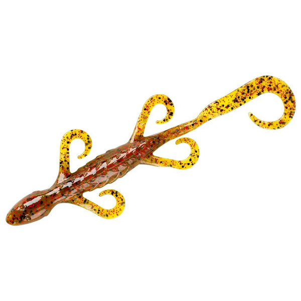 Lurenet YUM Lizard Soft Bait Lures, 6" - Watermelon/Red Flake 1 Lurenet YUM Lizard Soft Bait Lures - Watermelon/Red Flake