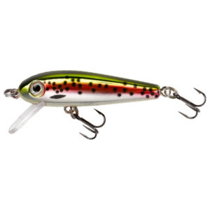 Lurenet Rebel Tracdown Minnow Fishing Lure - Slick Rainbow Trout